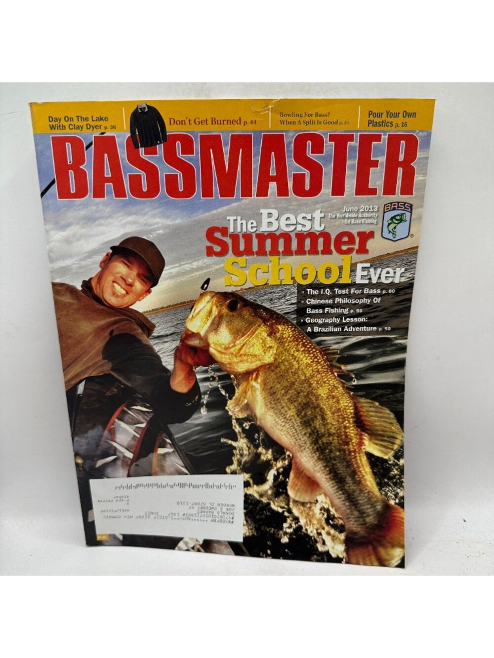 Bassmaster Magazine June 2013 The Best Summer School Ever Fishing Enthusiast